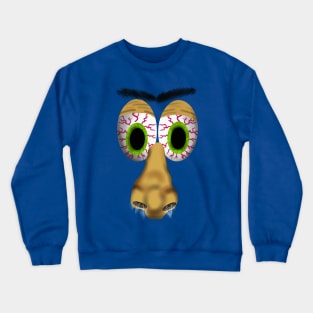 Eyeball person Crewneck Sweatshirt